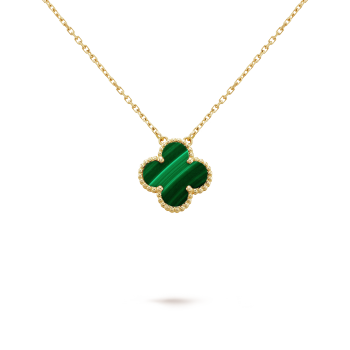 FOUR-LEAF CLOVER NECKLACE - GREEN